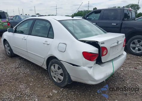 2005 Toyota Corolla Le из США, поврежденный, VIN 1NXBR32EX5Z409384